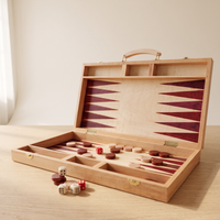 Backgammon Ankara - Coffret Bois de Hêtre Naturel — packshot